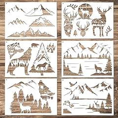 Stencil montagna per usato  Spedito ovunque in Italia 