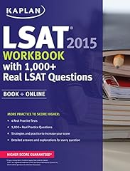 Kaplan lsat workbook for sale  Delivered anywhere in USA 