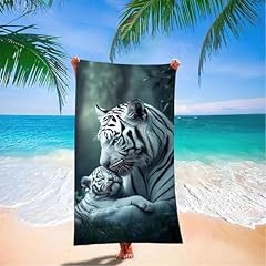 Tigre serviette plage d'occasion  Livré partout en France