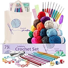 Used, 73 Piece Crochet Kit for Beginners Adults and Kids, for sale  Delivered anywhere in USA 