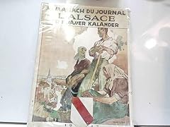 Almanach journal alsace d'occasion  Livré partout en France