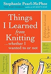 Things learned knitting for sale  Delivered anywhere in USA 