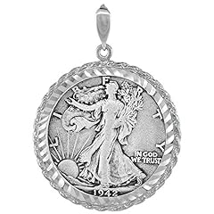 Sterling silver half for sale  Delivered anywhere in USA 