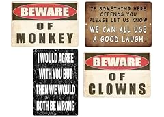 Funny signs combo for sale  Delivered anywhere in USA 