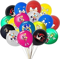 Pcs sonic balloons for sale  Delivered anywhere in Ireland