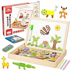 Wooden magnetic puzzle for sale  Delivered anywhere in UK