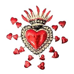 Embossed tin heart for sale  Delivered anywhere in USA 