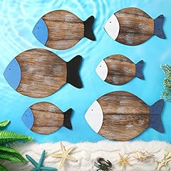 Pcs wood fish for sale  Delivered anywhere in USA 
