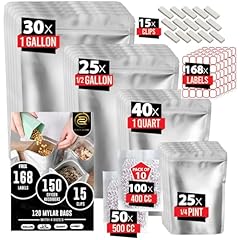 120 mylar bags for sale  Delivered anywhere in USA 