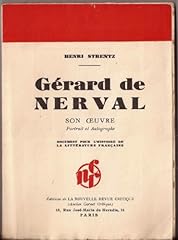 Gérard nerval oeuvre d'occasion  Livré partout en France