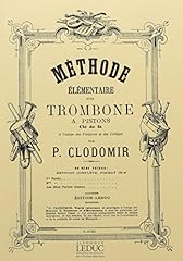 Methode elementaire trombone d'occasion  Livré partout en France