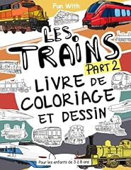 Trains livre coloriage d'occasion  Livré partout en France