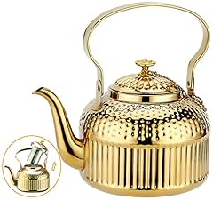 Sanqiahome gold teapot for sale  Delivered anywhere in UK