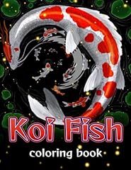 Koi fish coloring for sale  Delivered anywhere in UK