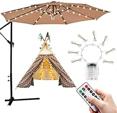 Parasol lights patio for sale  Delivered anywhere in UK