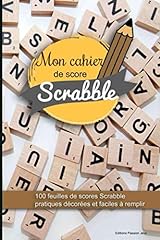 Cahier score scrabble d'occasion  Livré partout en France