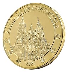 Moneda de Colección - Xacobeo 2021 y 2022 - Bañada, usado segunda mano  Se entrega en toda España 