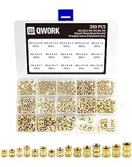 Qwork 380pcs brass for sale  Delivered anywhere in UK