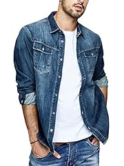 Runcati herren jeanshemd gebraucht kaufen  Wird an jeden Ort in Deutschland