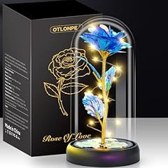 Otlonpe glass rose for sale  Delivered anywhere in USA 