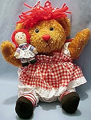 Raggedy ann bear for sale  Delivered anywhere in USA 
