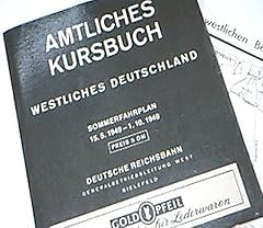 Amtliches kursbuch westliches gebraucht kaufen  Wird an jeden Ort in Deutschland