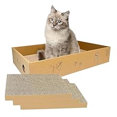 Cat scratcher cardboard for sale  Delivered anywhere in UK