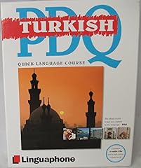 Linguaphone pdq turkish for sale  Delivered anywhere in UK