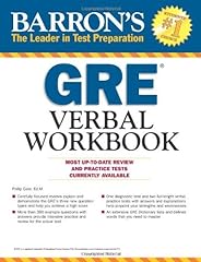 Gre verbal workbook for sale  Delivered anywhere in USA 
