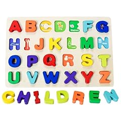 Wooden abc letters for sale  Delivered anywhere in UK