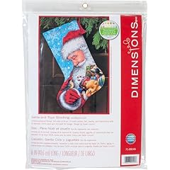 Dimensions needlepoint santa for sale  Delivered anywhere in USA 