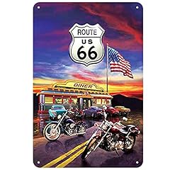 Original Retro Design Route 66 Diner Tin Metal Signs for sale  Delivered anywhere in Canada