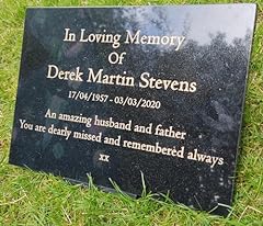 Personalised granite memorial for sale  Delivered anywhere in Ireland