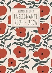 Agenda bord enseignante d'occasion  Livré partout en France
