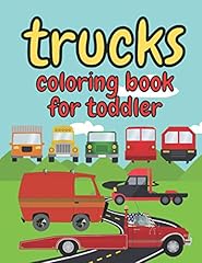 Trucks coloring book for sale  Delivered anywhere in UK