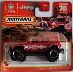 Matchbox jeep wrangler for sale  Delivered anywhere in UK
