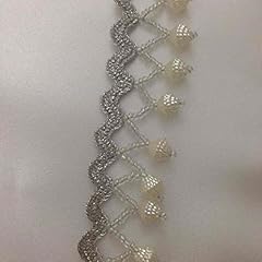Ivory pearl beaded for sale  Delivered anywhere in UK