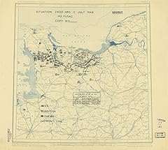 1944 map july for sale  Delivered anywhere in USA 