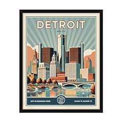 Detroit wall art for sale  Delivered anywhere in USA 