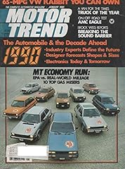 Motor trend magazine for sale  Delivered anywhere in USA 
