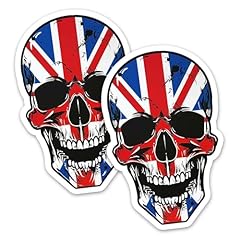 Union jack skull for sale  Delivered anywhere in UK