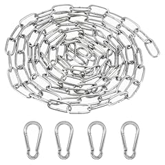 Edelstahl kette karabiner gebraucht kaufen  Wird an jeden Ort in Deutschland
