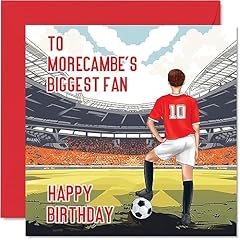Football birthday card for sale  Delivered anywhere in UK