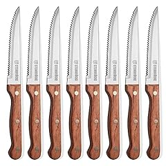 Steak knives wood for sale  Delivered anywhere in USA 