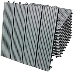 Wpc decking tiles for sale  Delivered anywhere in UK