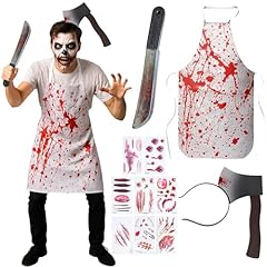 4pc butcher halloween for sale  Delivered anywhere in UK