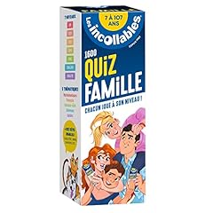 Incollables quiz famille d'occasion  Livré partout en Belgiqu