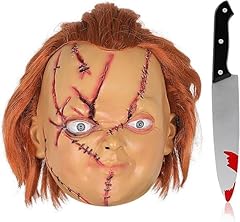 Chucky mask knife for sale  Delivered anywhere in UK