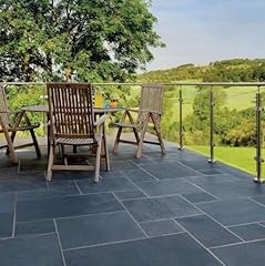 Black slate paving for sale  Delivered anywhere in Ireland