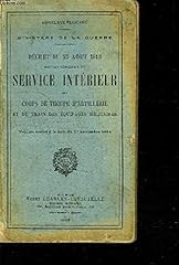 Decret aout 1913 d'occasion  Livré partout en France